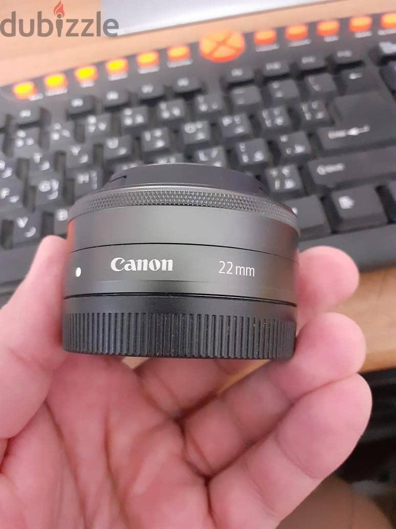 عدسة كانون لكاميرات m  22mm f2 1