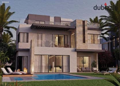 Independent villa for immediate delivery at a bargain price next to Palm Hills and New Giza, in installments