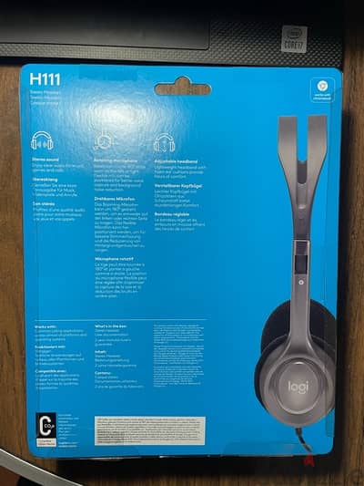 New Logitech H111 Headset with Microphone