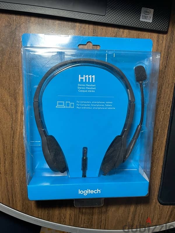 New Logitech H111 Headset with Microphone 1