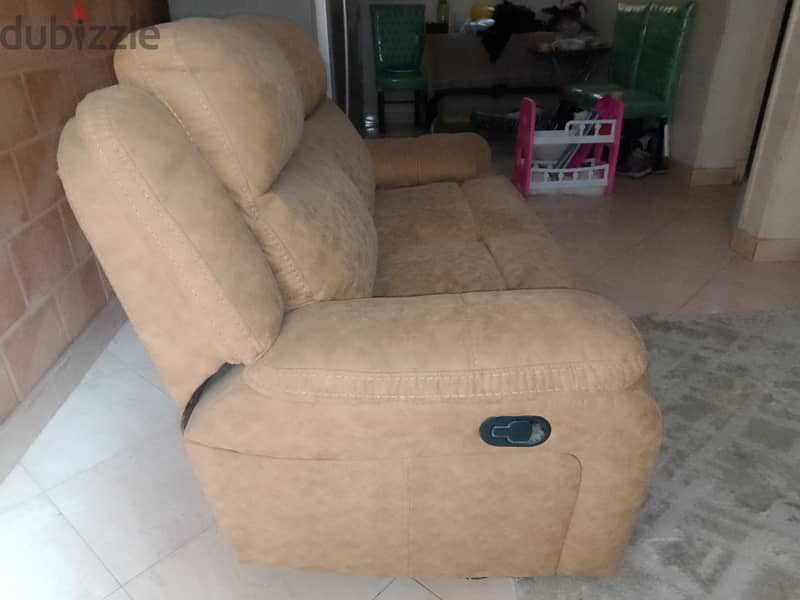 American Furnture Recliner Lovers seat Sofa Model Newportكنبه ريكلاينر 3