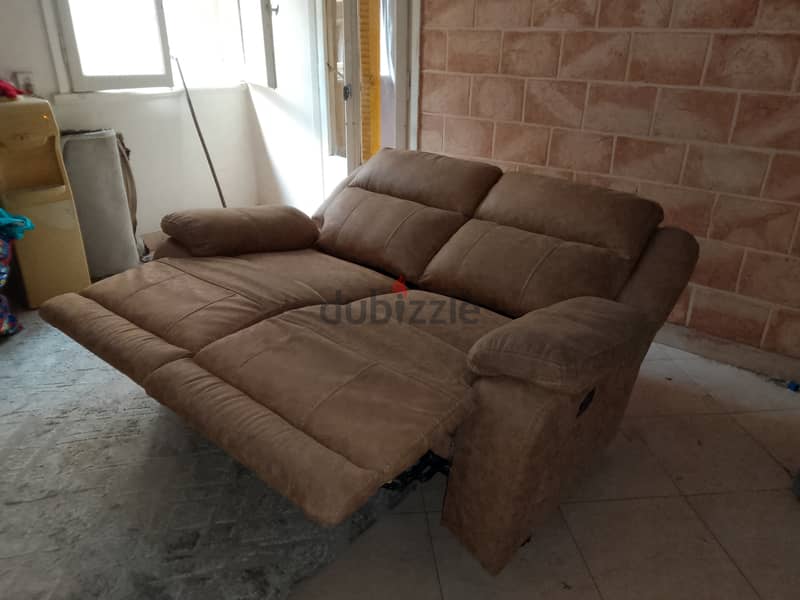 American Furnture Recliner Lovers seat Sofa Model Newportكنبه ريكلاينر 5