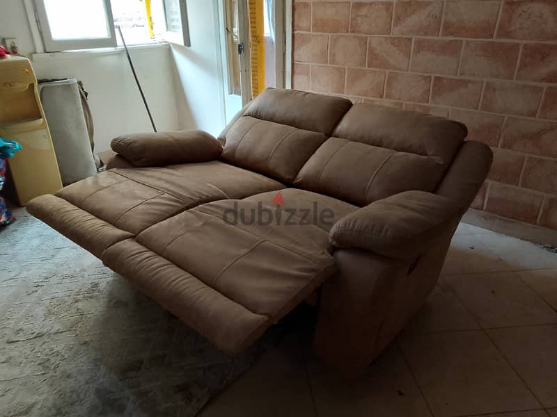 American Furnture Recliner Lovers seat Sofa Model Newportكنبه ريكلاينر 6