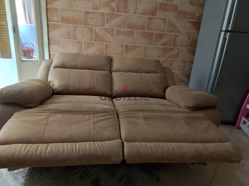 American Furnture Recliner Lovers seat Sofa Model Newportكنبه ريكلاينر 8