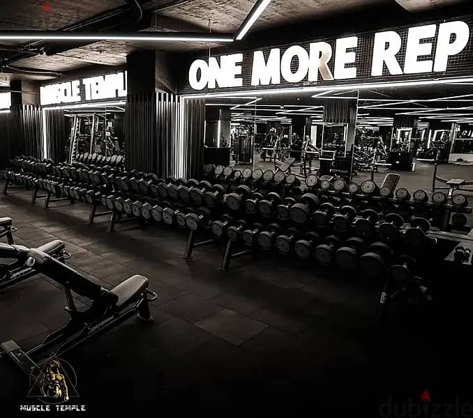 لدواعي السفر إشتراك ٦ شهور في جيم muscle temple الشروق 1