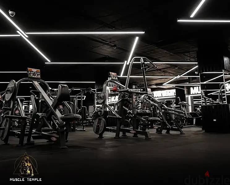 لدواعي السفر إشتراك ٦ شهور في جيم muscle temple الشروق 2