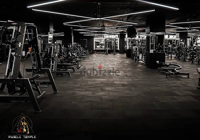 لدواعي السفر إشتراك ٦ شهور في جيم muscle temple الشروق 3