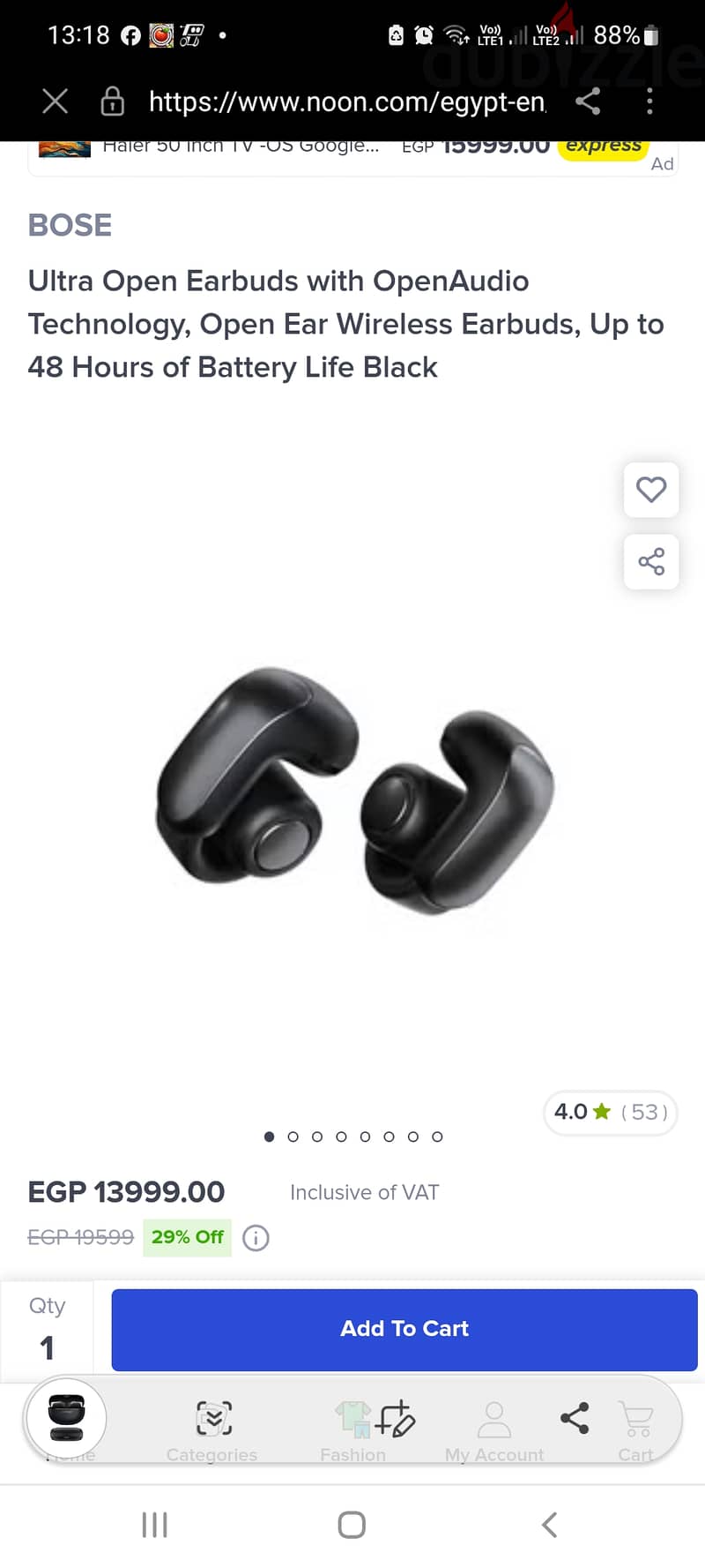 Sealed off  Bose ultra open earbuds 3