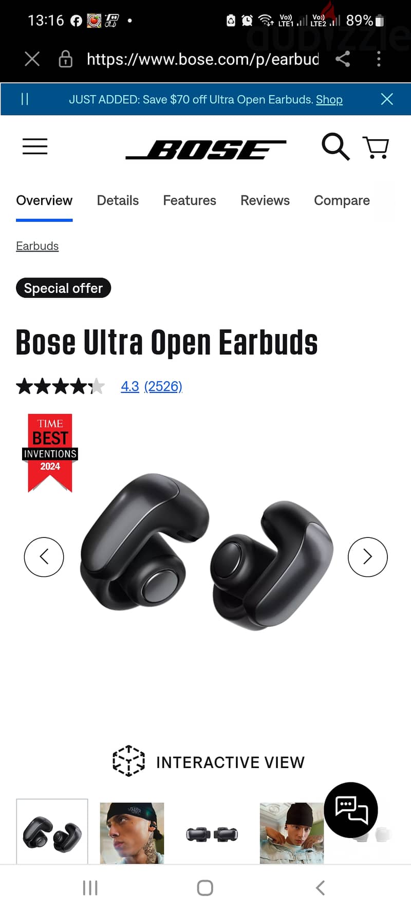 Sealed off  Bose ultra open earbuds 5