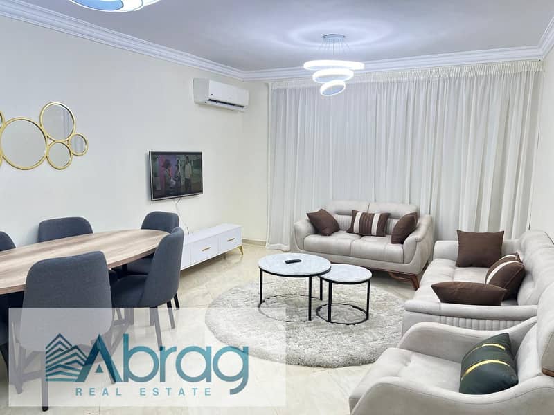 3-room apartment for rent, furnished with appliances, first residence, Dar Misr Compound, District 12, Sheikh Zayed 0