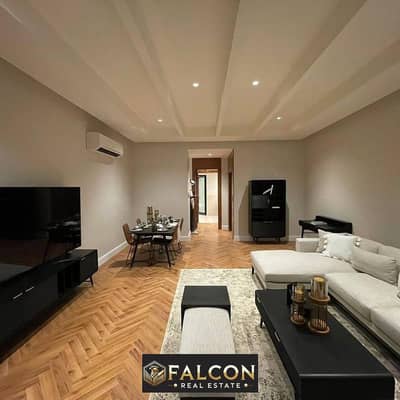 Apartment in New Cairo and Nasr City, finished with air conditioners, on the main Revolution Street and minutes from the Fifth Settlement