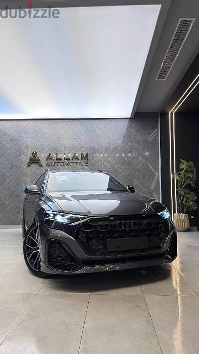 اودي Audi  Q8 sline  plus black  edition 2025