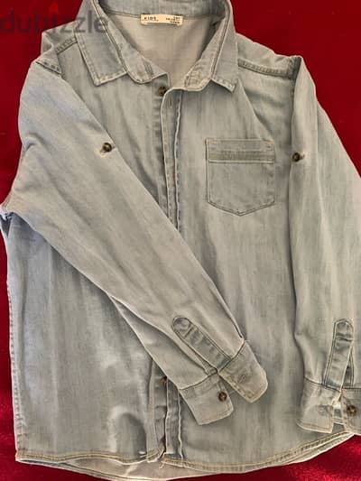 denim overshirt