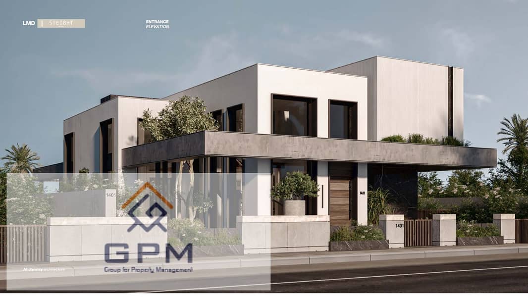 Stand - alone Villa For Sale in compound STEI8HT LMD - New Cairo At 25 million less than the company's price 0