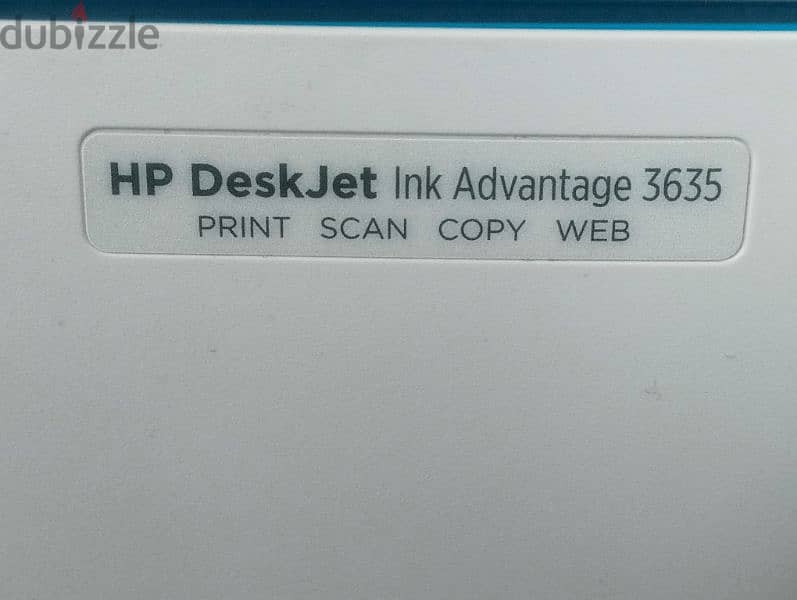 HP DeskJet Ink Advantage 3635 All-in-One Printer with Wi-Fi + 2 Cart. 0