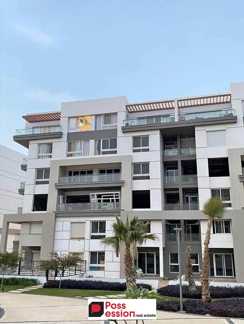 Apartment 3-bedroom double view  for sale in Hyde Park, New Cairo, with installments over 12 years, in the heart of the Fifth Settlement 0