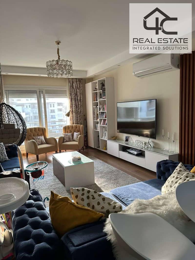 apartment for sale in Hyde Park new cairo READY TO MOVE price Negotiable 192M 3 rooms fully finished with ACs and kitchen prime location 0