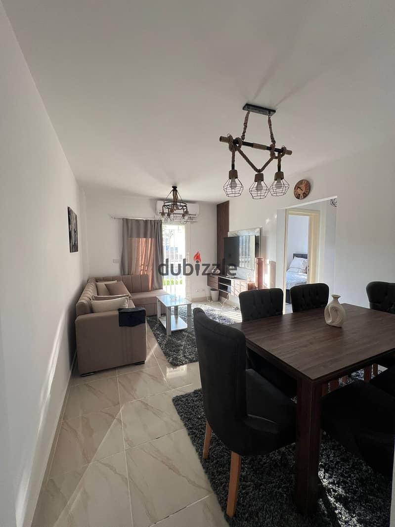 A luxury apartment for rent, fully furnished, in the best phase of Madinaty B12 0