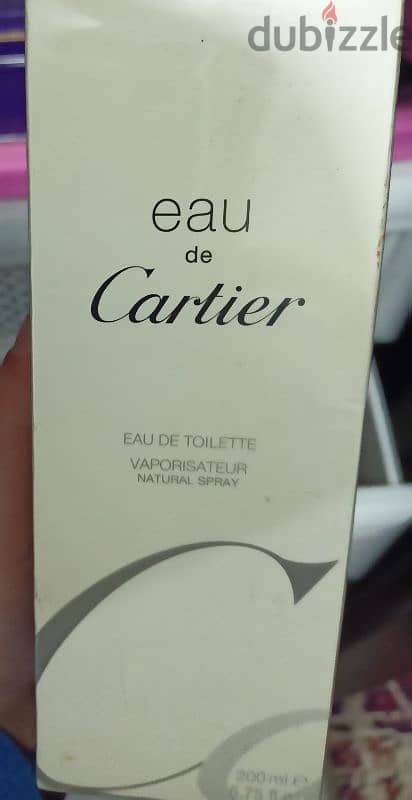 Eau de Cartier perfume 200 ml 1