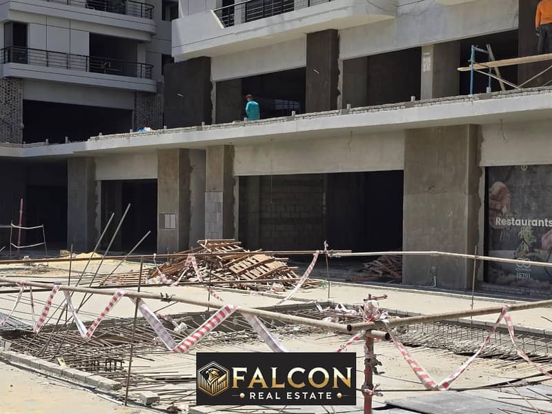 Pay 970 thousand and receive a commercial store (ground floor) on Al-Nahda Street, in front of Dar Al-Defaa, Nasr City, for sale in installments up to 0