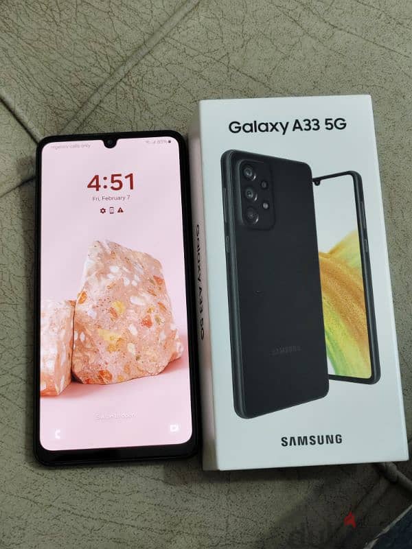 Samsung A33 5G 128 GB 8GB Ram 9