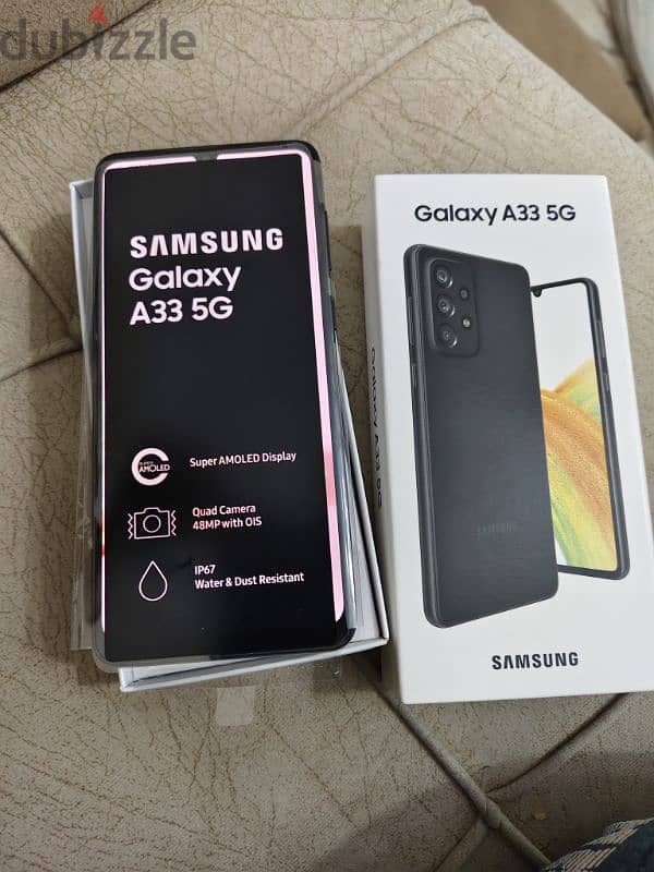 Samsung A33 5G 128 GB 8GB Ram 10