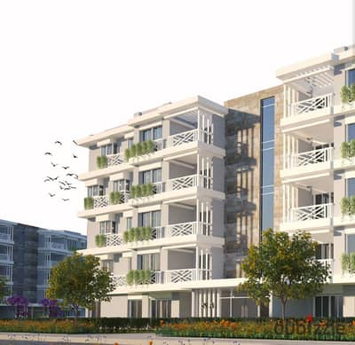 Apartment with installments to be delivered soon in Green 6 Compound, Mabany Idris Company, next to Mountain View