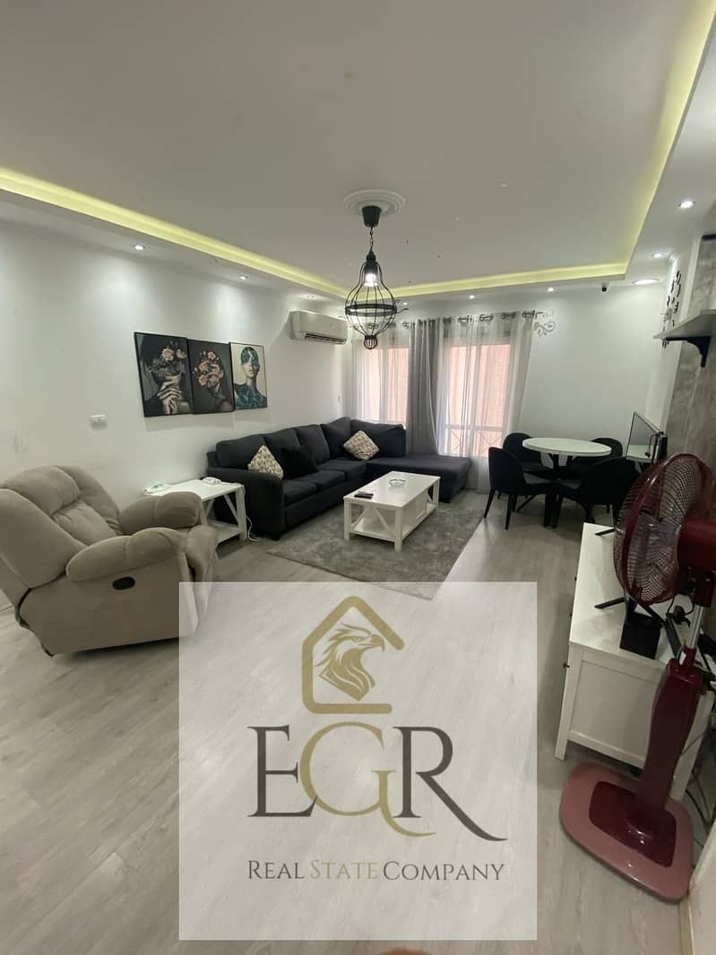 Apartment for sale in Al-Rehab City, special finishes, next to Mall 2, 3 rooms 0