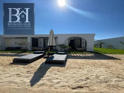 شاليه للبيع متشطب بالكامل داخل هاسيندا الساحلChalet for sale, fully finished, located in Hacienda North Coast.