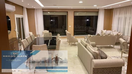 Villa for rent in Al-Rehab, ultra modern hotel, complete with furnishings and appliances