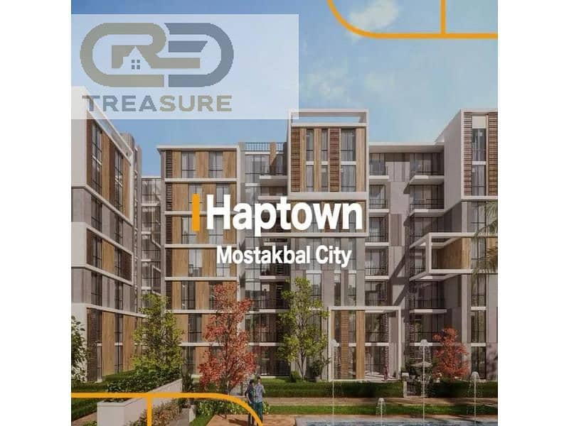 شقة للبيع بمقدم 2,443,000 في هاب تاون - بارك 226 - Hap Town - التجمع الخامس 0