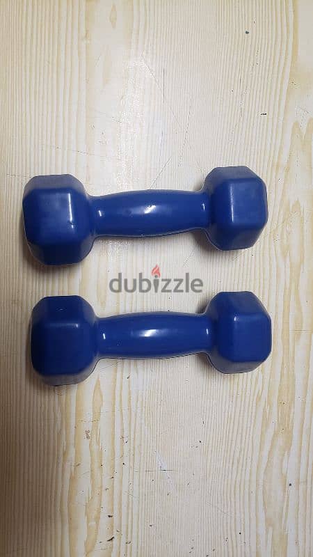 Dumbbells 3 Kg ( 2 pieces) دامبلز ٣ كيلو 0