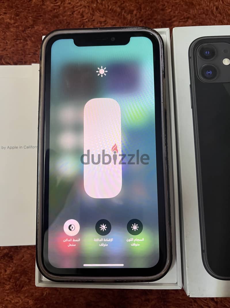 iPhone 11 black with box 6