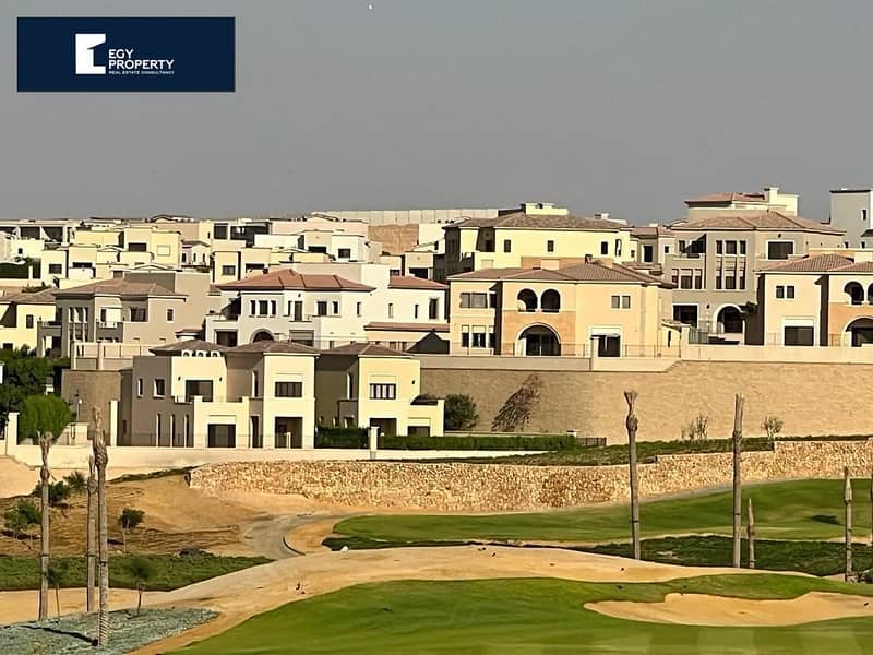 Exclusive offer ! Villa Town Houe For Sale Land scape View Under Market Price in Uptown Emaar Elmokattam-New Cairo 0