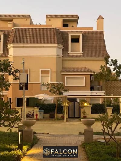 Villa 3Leverl (Ground + First + Roof Penthouse ) Sarai New Cairo Direct On Souz Road Beside Open Air Mall Madinty