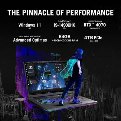 ASUS ROG Strix G16 i9-14900HX 64GB, 4TB, 4070