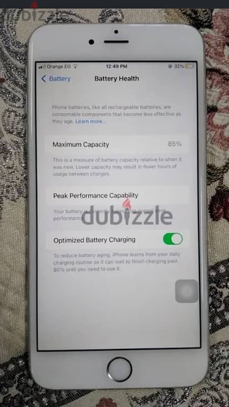 ايفون ٦اس بحاله فوق الممتازه 2