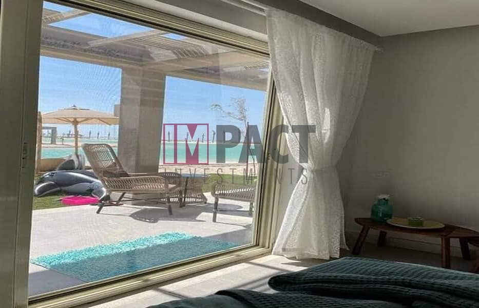 Apartment for immediate sale with key in Mazarine, New Alamein, open view to Rexos Hotel 0