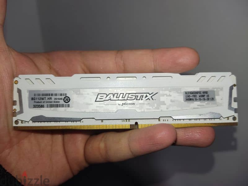 Ballistix RAM 16GB DDR4 2400 1