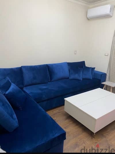 - L Shape living room sofa كنبه ليفينج حرف L