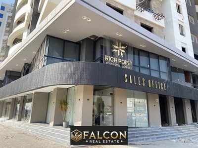 Shop for sale, ready to move, in front of Cairo International Airport in New Nozha, with facilities up to 4 years