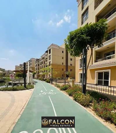 A golden opportunity to own your apartment in the heart of New Cairo, in Compound Saray, in front of El Shorouk and on the Suez Direct Road, with a se