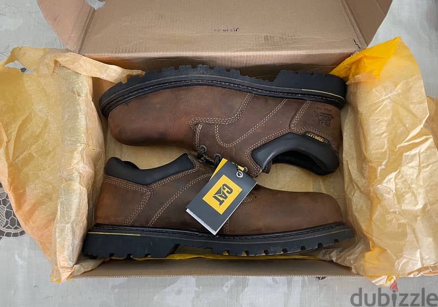 CAT safety shoes - Ridgemont ST - brown - Size 45 2