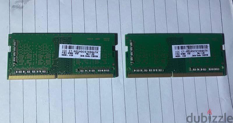 Ram 8 GB DDR4 2*4 0