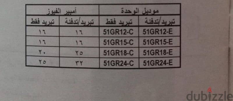 تكيف 2.25 حصان 1