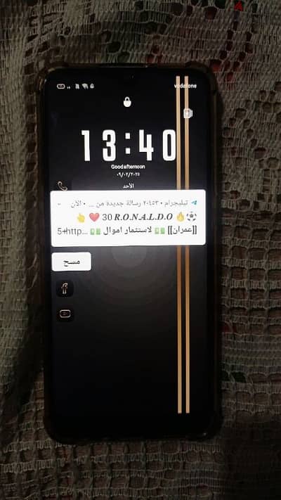 الجهاز نوعه اوبو اي 73 رامات 6 جيجا الذاكره 128 جيجا