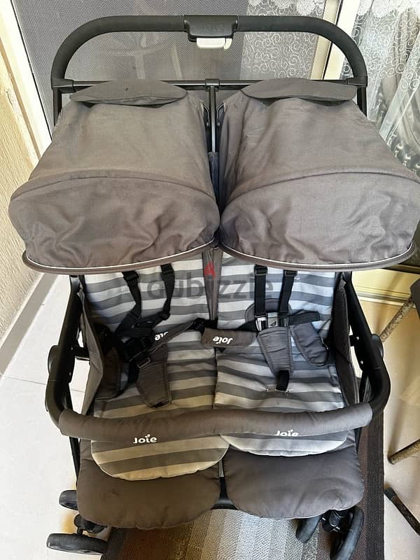 Jolie twin baby stroller 8