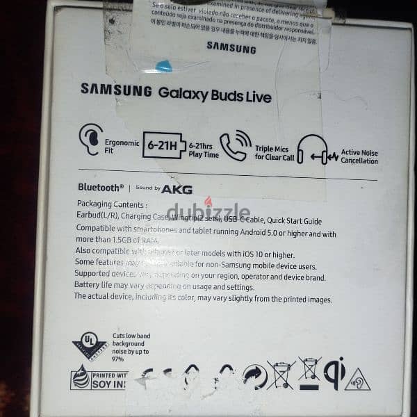 سماعه samsung buds live 4