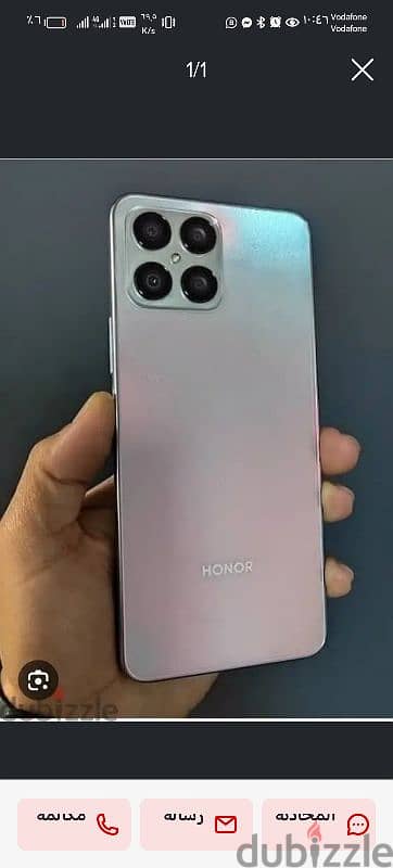 honor X8a 128g 8 ram