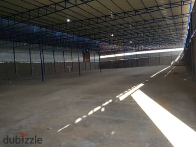 Hangar for rent, area 1000 square meters, Zakat Moussa, Al Salam City